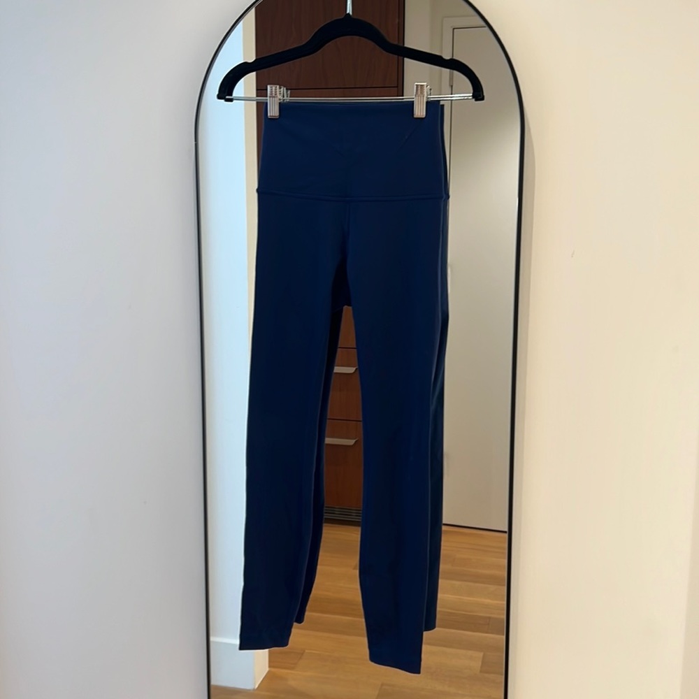 Navy blue lulu lemon leggings